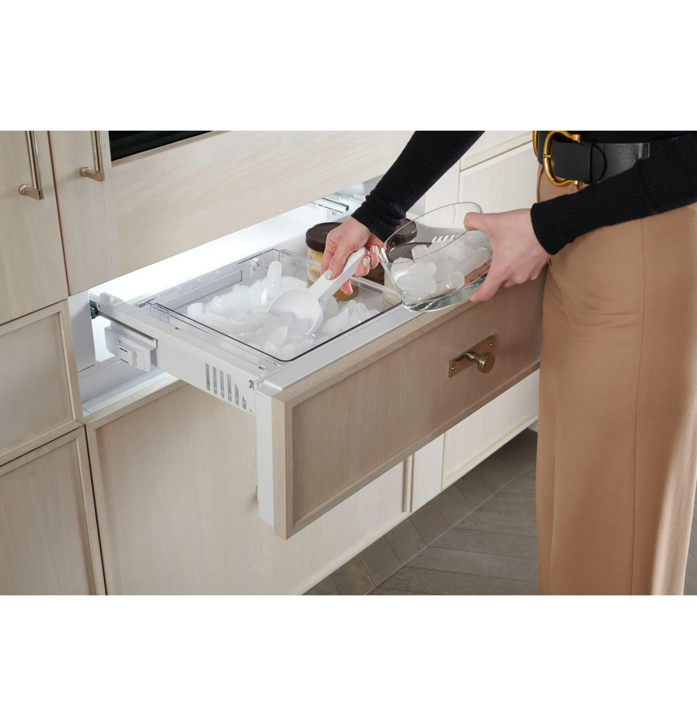 Monogram ZIC303NPPII Monogram 30 Integrated Customizable Refrigerator (For Single Or Dual Installation)