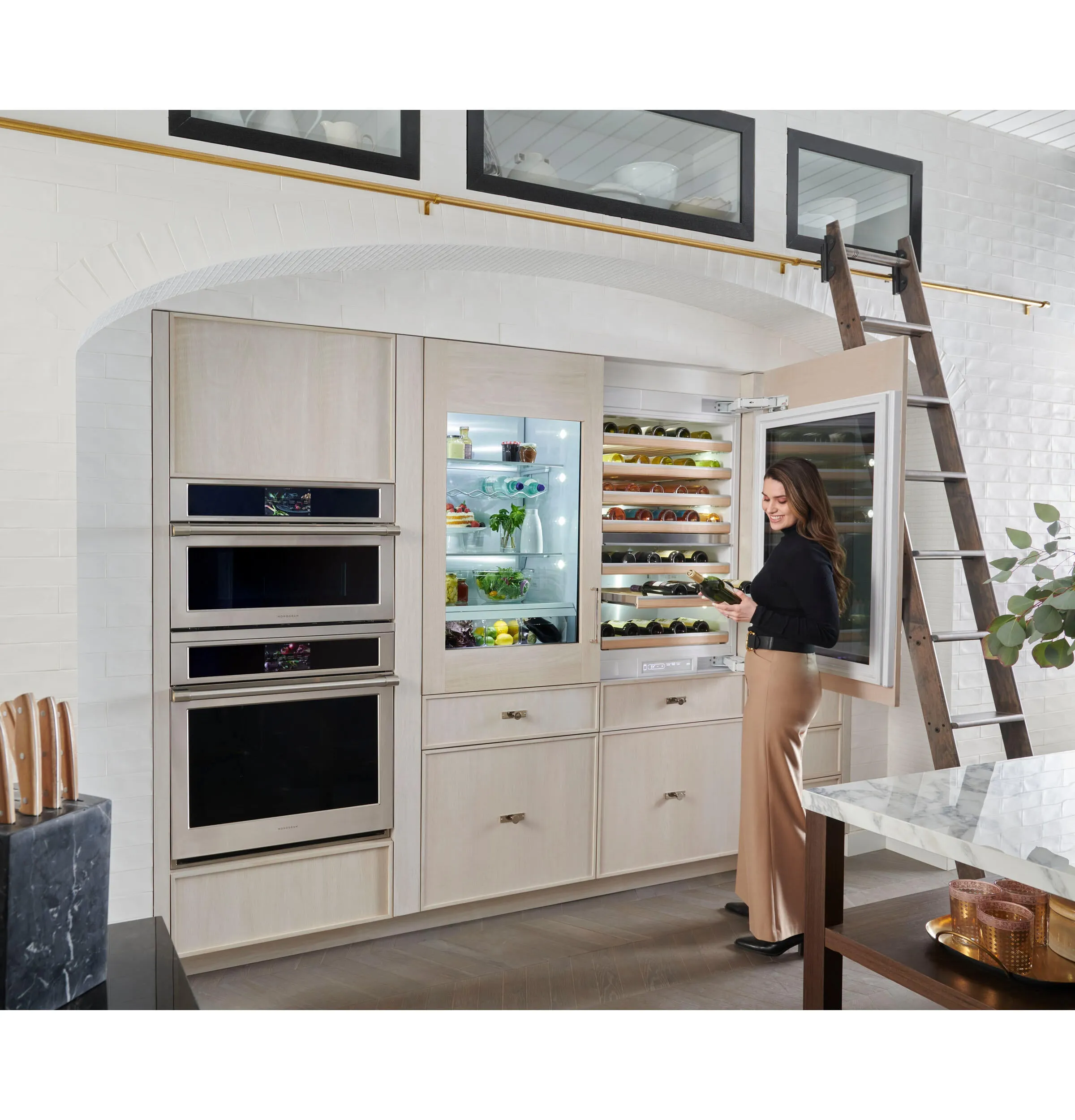 Monogram ZIC303NPPII Monogram 30 Integrated Customizable Refrigerator (For Single Or Dual Installation)