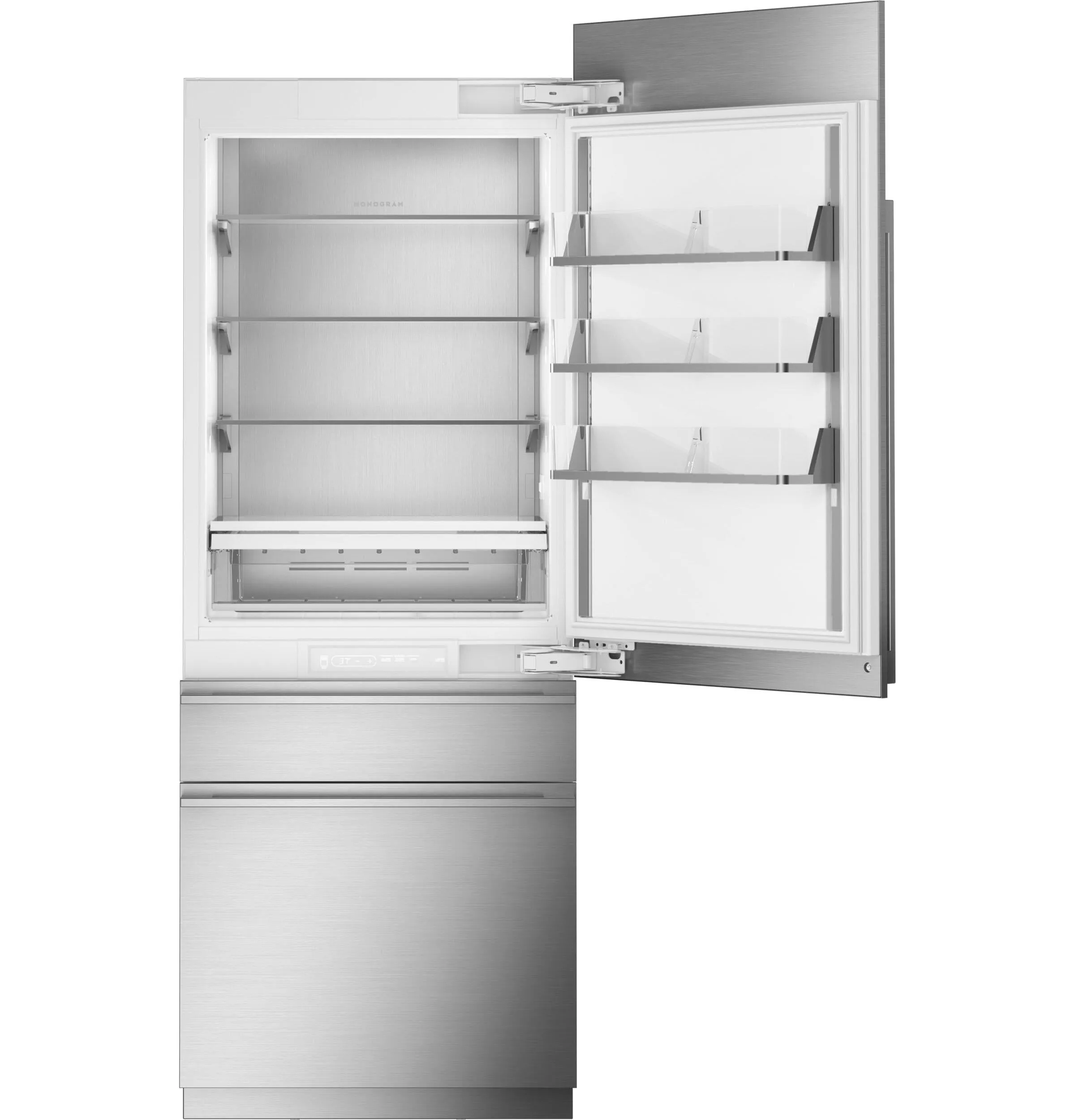 Monogram ZIC303NPPII Monogram 30 Integrated Customizable Refrigerator (For Single Or Dual Installation)