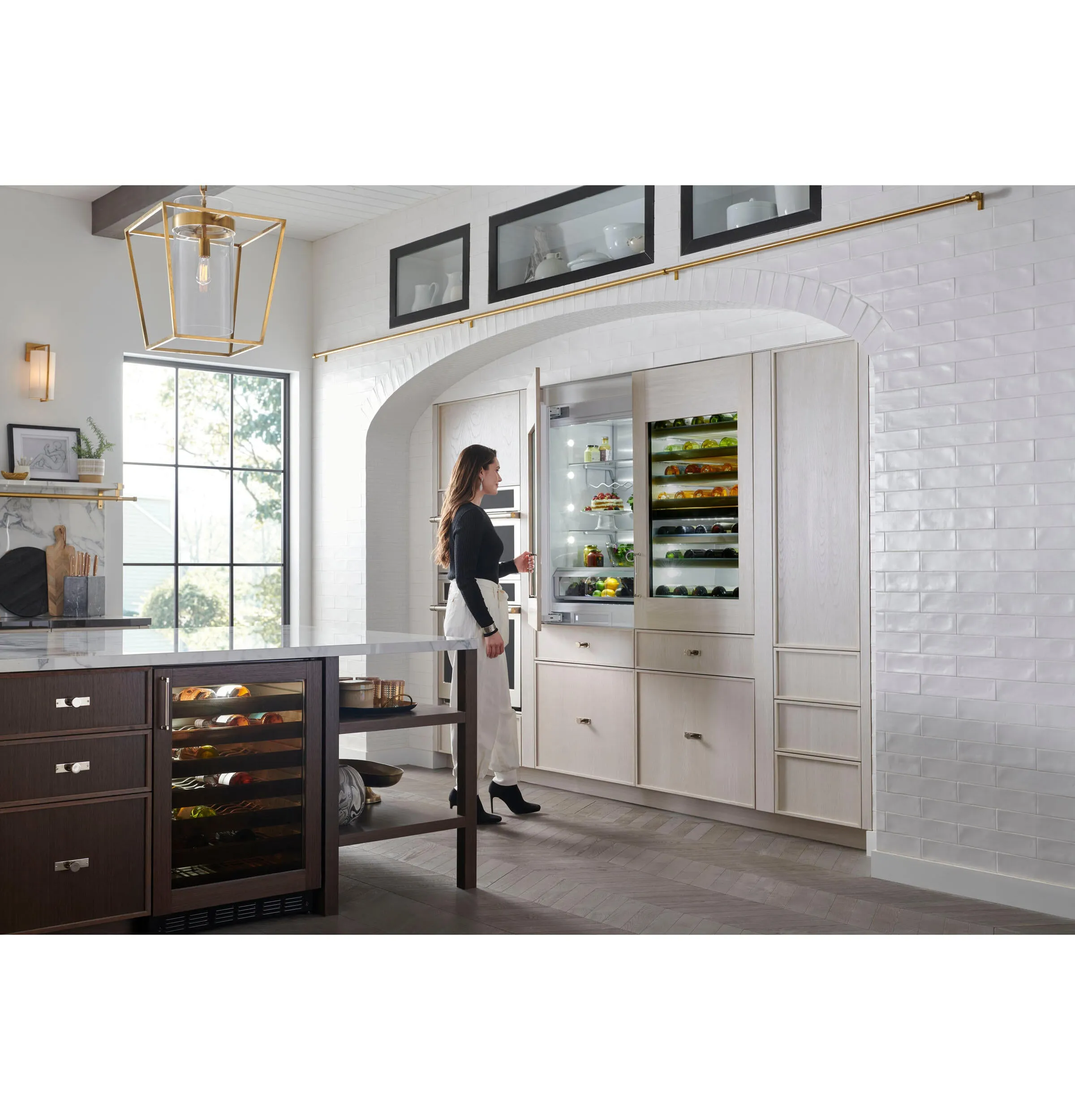 Monogram ZIC303NPPII Monogram 30 Integrated Customizable Refrigerator (For Single Or Dual Installation)