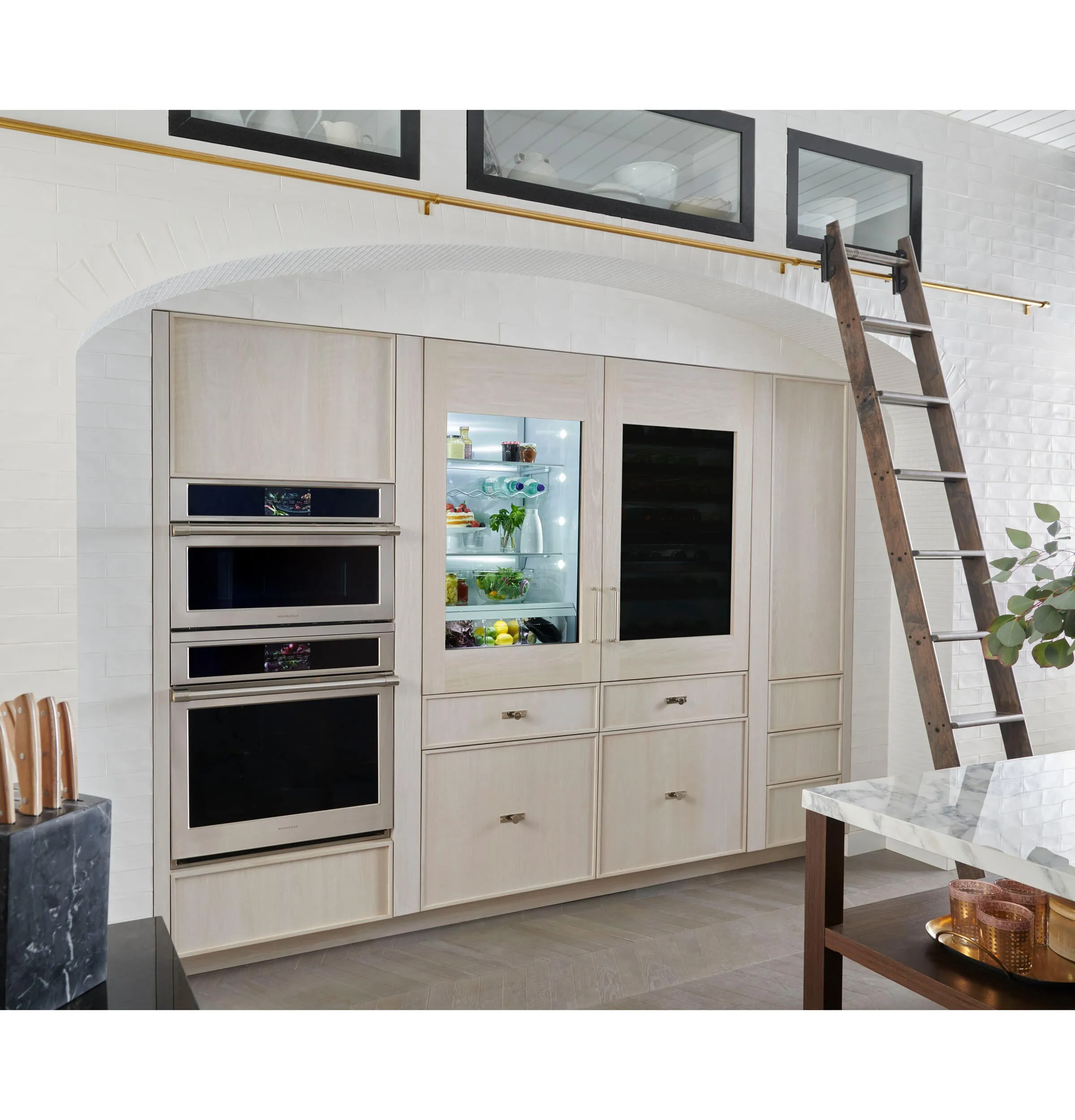 Monogram ZIC303NPPII Monogram 30 Integrated Customizable Refrigerator (For Single Or Dual Installation)