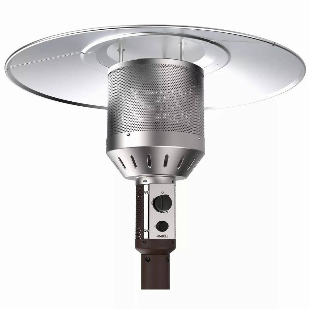Nexgrill 920-01002 Bronze Powder Coated 48000 BTU Patio Heater