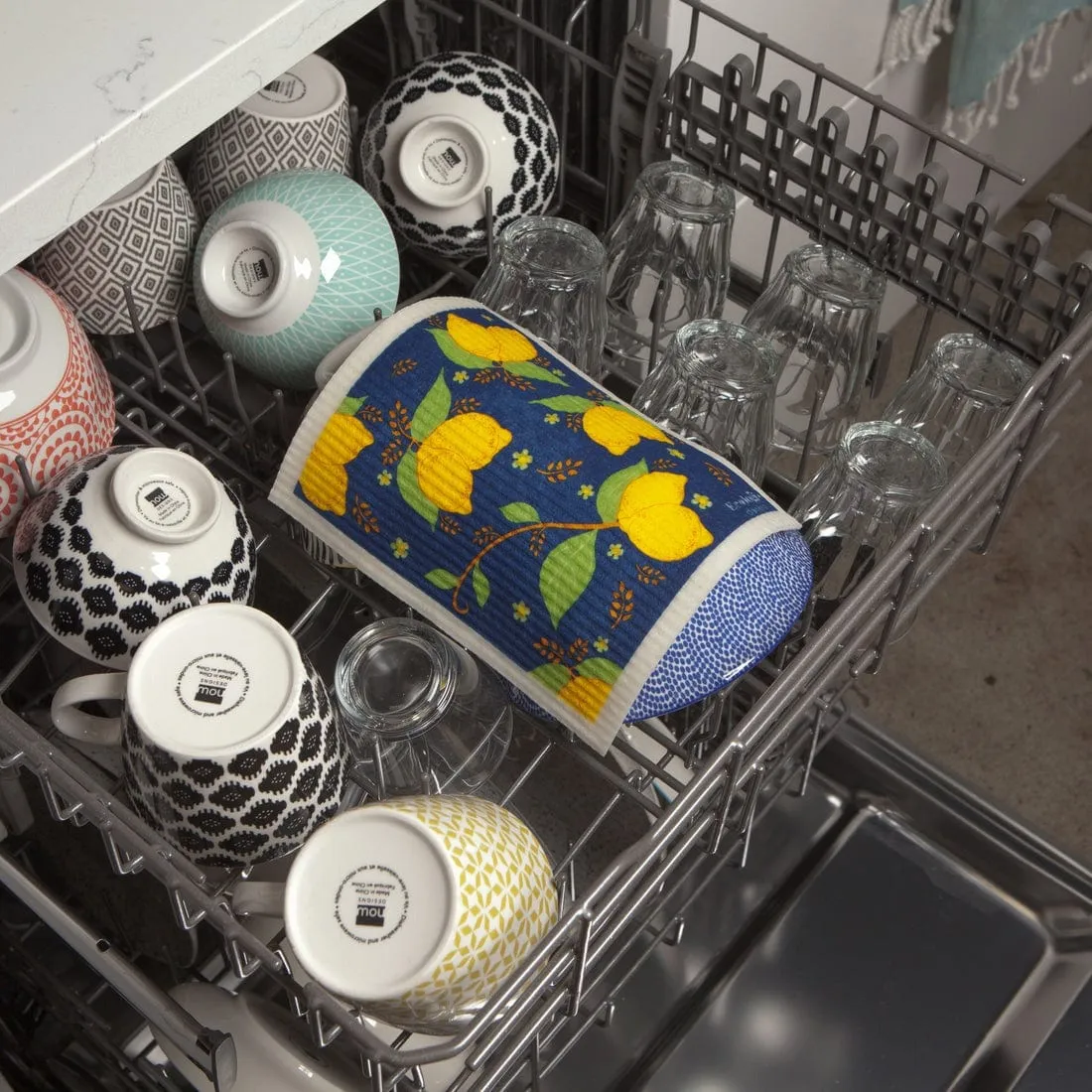 Now Designs - Ecologie Swedish Sponge Cloth - Provencal Lemons