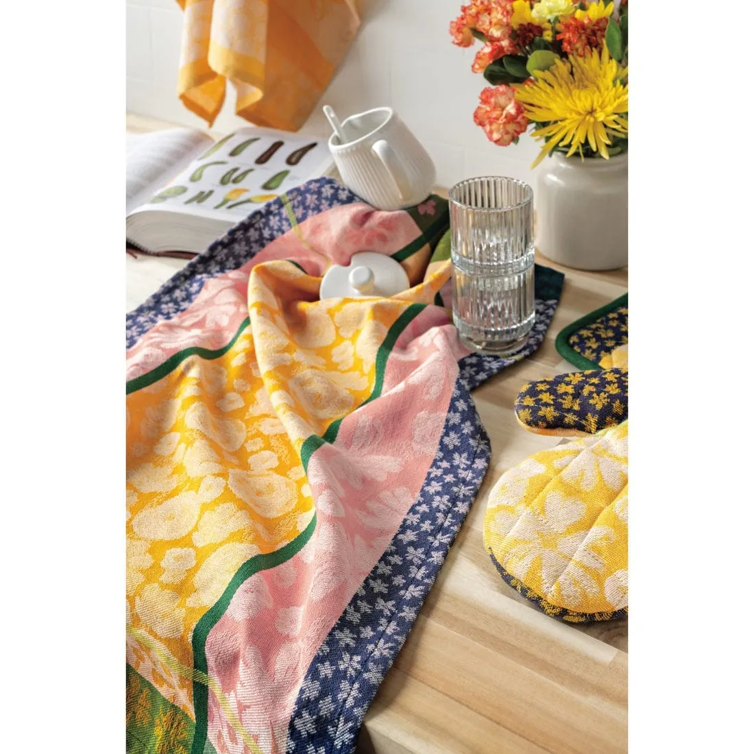 Now Designs - Full Bloom Jacquard Dishtowel