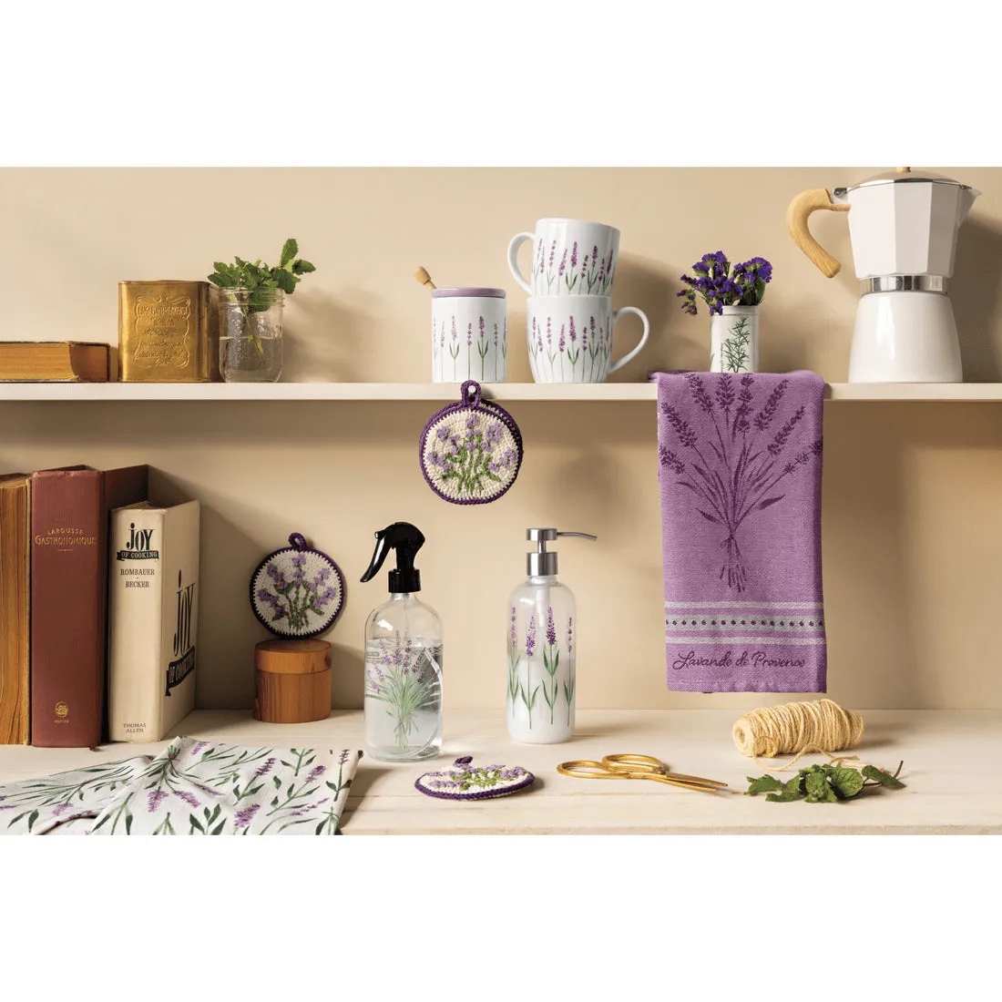 Now Designs - Lavender Jacquard Dishtowel