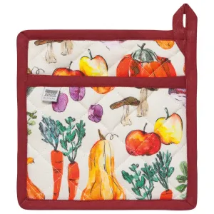 Now Designs - Veggie Stand Spruce Potholder