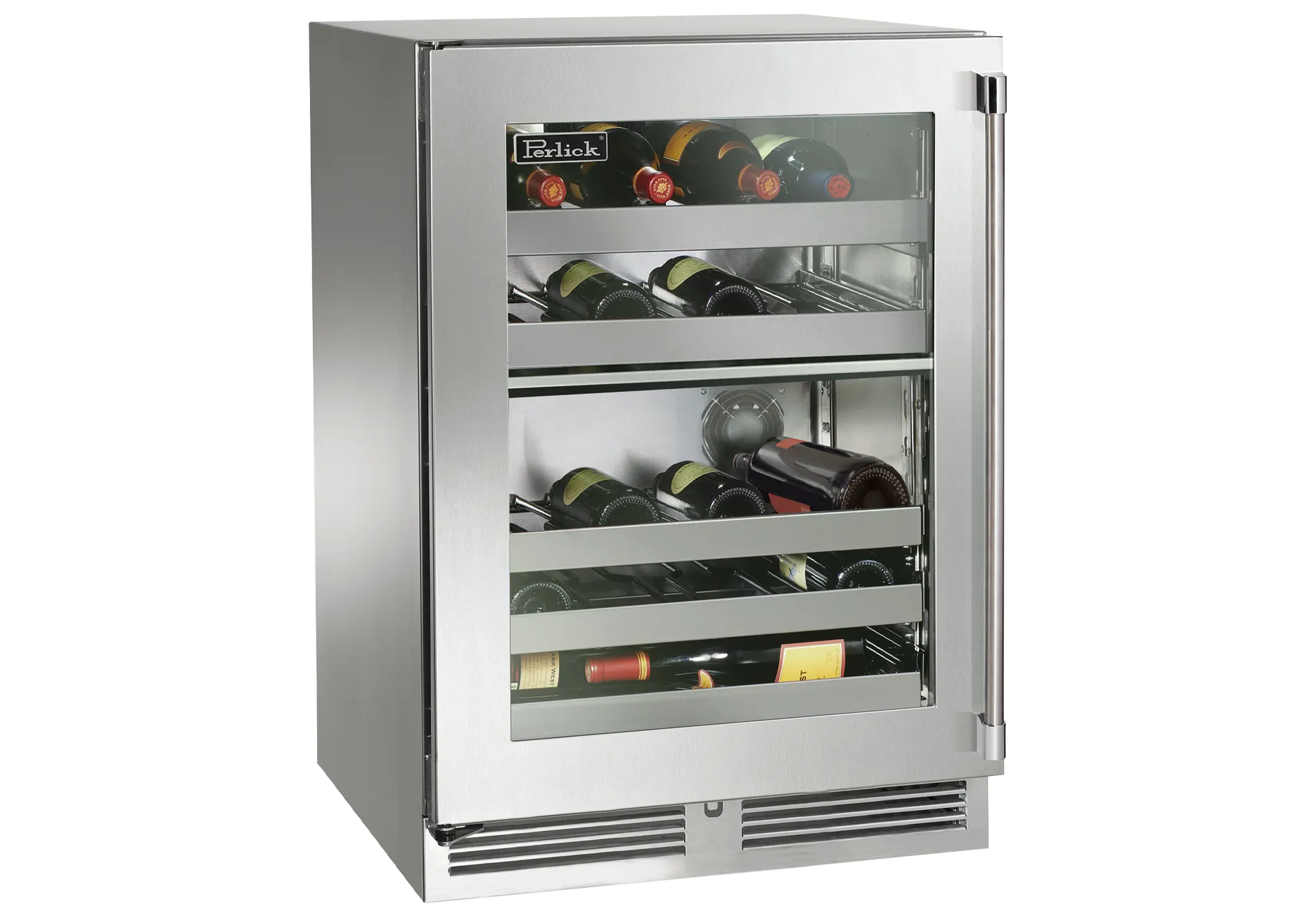Perlick HP24DS43L 24 Dual-Zone Wine Reserve