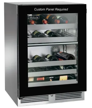 Perlick HP24DS44R 24 Dual-Zone Wine Reserve