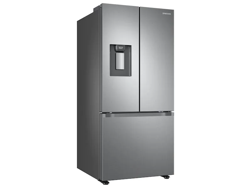 Samsung RF22A4221SR 22 Cu. Ft. Smart 3-Door French Door Refrigerator With External Water Dispenser In Fingerprint Resistant Stainless Steel