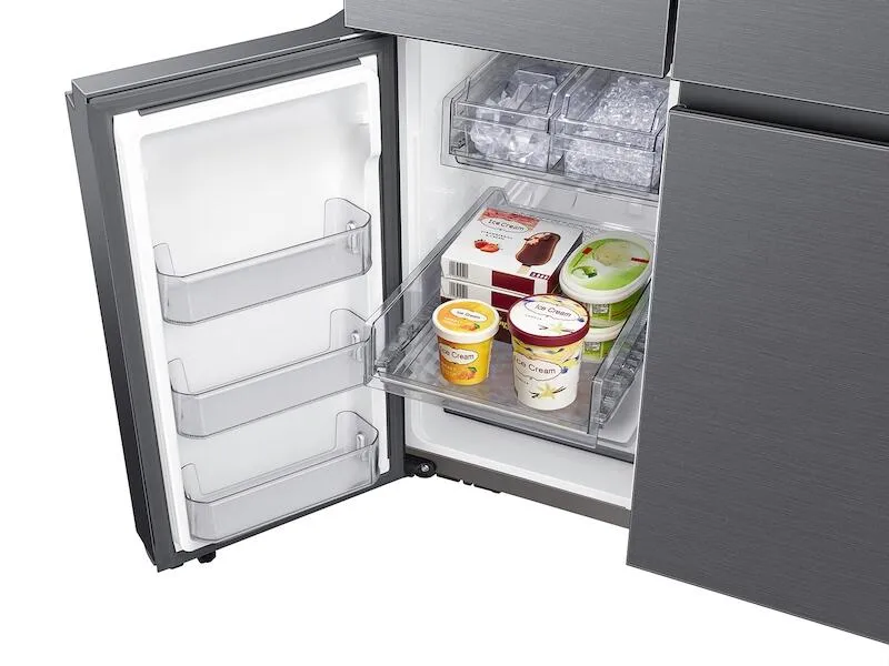 Samsung RF23A9071SG 23 Cu. Ft. Smart Counter Depth 4-Door Flex&#8482; Refrigerator With Autofill Water Pitcher And Dual Ice Maker In Black Stainless Steel