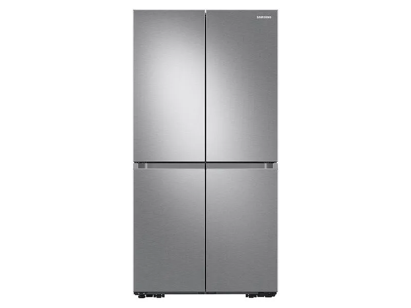 Samsung RF23A9671SR 23 Cu. Ft. Smart Counter Depth 4-Door Flex&#8482; Refrigerator With Beverage Center And Dual Ice Maker In Stainless Steel