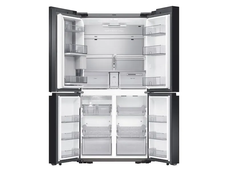 Samsung RF23A9675MT 23 Cu. Ft. Smart Counter Depth Bespoke 4-Door Flex&#8482; Refrigerator With Customizable Panel Colors In Matte Black Steel