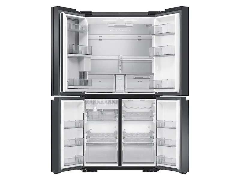 Samsung RF23A9771SG 23 Cu. Ft. Smart Counter Depth 4-Door Flex&#8482; Refrigerator With Family Hub&#8482; And Beverage Center In Black Stainless Steel