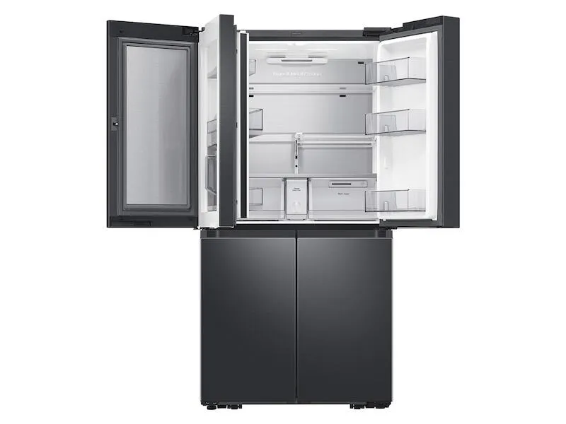 Samsung RF23A9771SG 23 Cu. Ft. Smart Counter Depth 4-Door Flex&#8482; Refrigerator With Family Hub&#8482; And Beverage Center In Black Stainless Steel