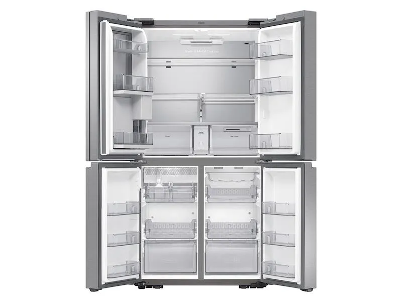 Samsung RF23A9771SR 23 Cu. Ft. Smart Counter Depth 4-Door Flex&#8482; Refrigerator With Family Hub&#8482; And Beverage Center In Stainless Steel
