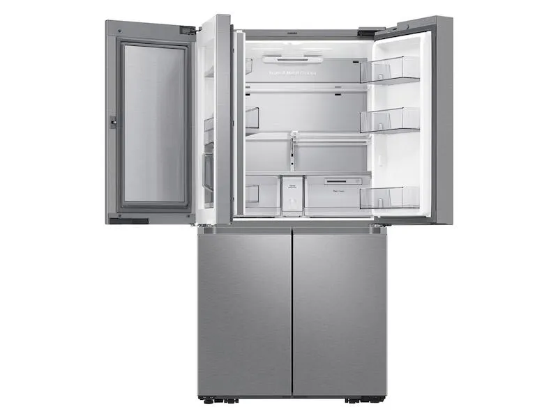 Samsung RF23A9771SR 23 Cu. Ft. Smart Counter Depth 4-Door Flex&#8482; Refrigerator With Family Hub&#8482; And Beverage Center In Stainless Steel