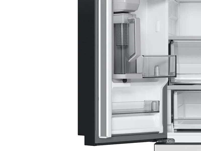 Samsung RF24BB620012 Bespoke 3-Door French Door Refrigerator (24 Cu. Ft.) With Autofill Water Pitcher In White Glass