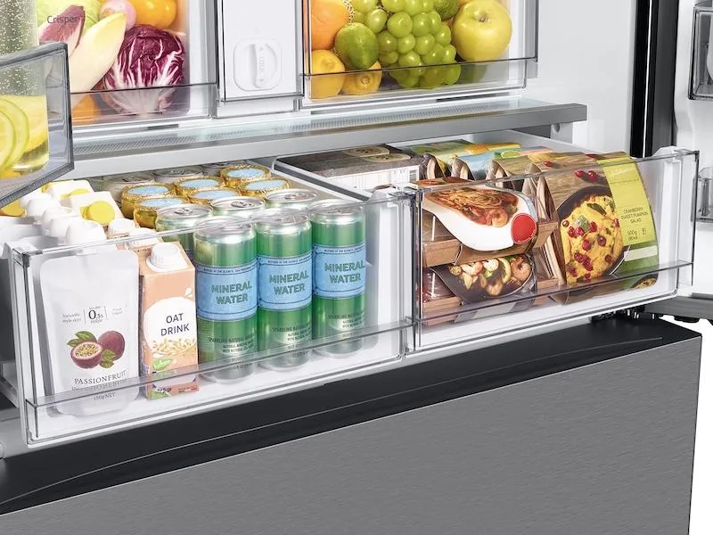 Samsung RF24BB6200QL Bespoke 3-Door French Door Refrigerator (24 Cu. Ft.) With Autofill Water Pitcher In Stainless Steel