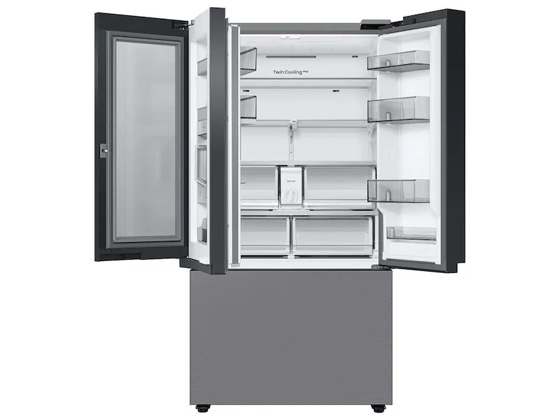 Samsung RF24BB6600QL Bespoke 3-Door French Door Refrigerator (24 Cu. Ft.) With Beverage Center&#8482; In Stainless Steel
