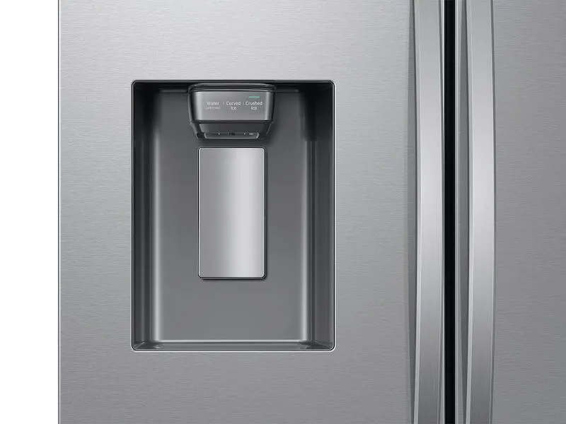 Samsung RF27CG5900SR 25 Cu. Ft. Mega Capacity Counter Depth 3-Door French Door Refrigerator With Family Hub&#8482; In Stainless Steel