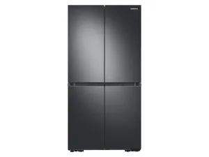 Samsung RF29A9671SG 29 Cu. Ft. Smart 4-Door Flex&#8482; Refrigerator With Beverage Center And Dual Ice Maker In Black Stainless Steel
