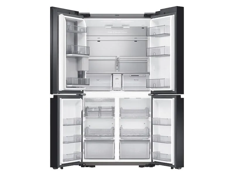 Samsung RF29A9675MT 29 Cu. Ft. Smart Bespoke 4-Door Flex&#8482; Refrigerator With Customizable Panel Colors In Matte Black Steel