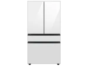 Samsung RF29BB860012 Bespoke 4-Door French Door Refrigerator (29 Cu. Ft.) With Beverage Center&#8482; In White Glass