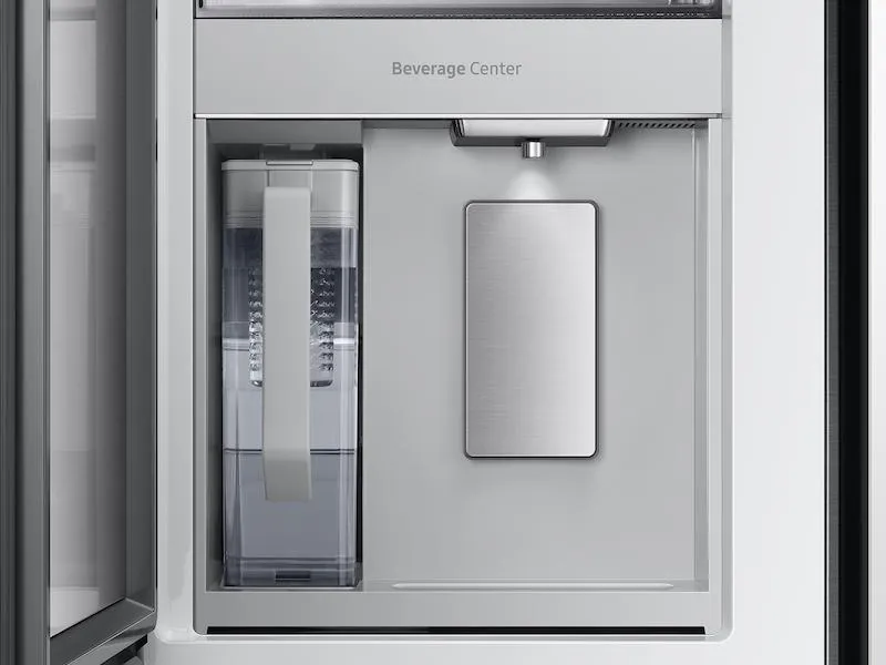Samsung RF29BB860012 Bespoke 4-Door French Door Refrigerator (29 Cu. Ft.) With Beverage Center&#8482; In White Glass