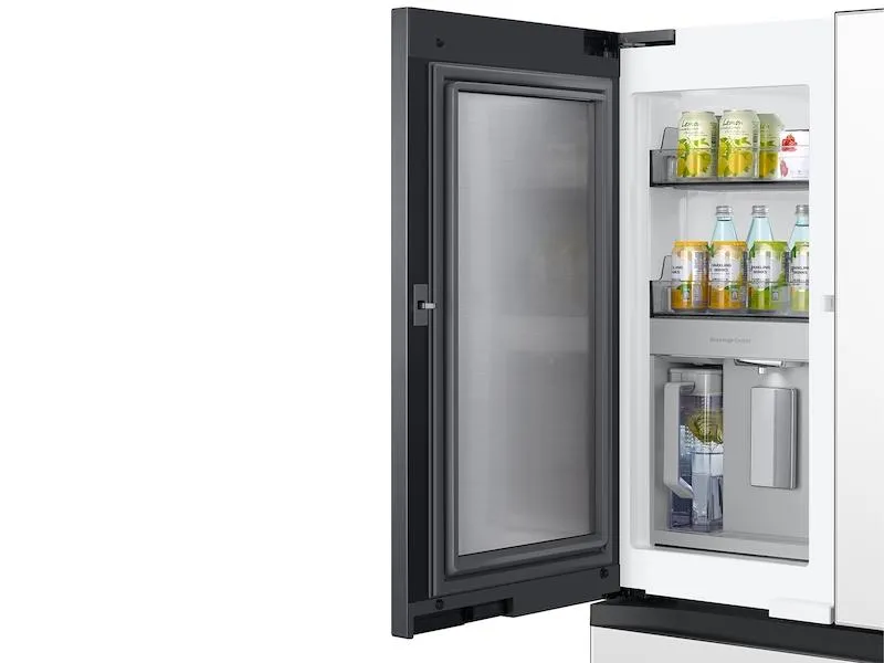 Samsung RF29BB860012 Bespoke 4-Door French Door Refrigerator (29 Cu. Ft.) With Beverage Center&#8482; In White Glass