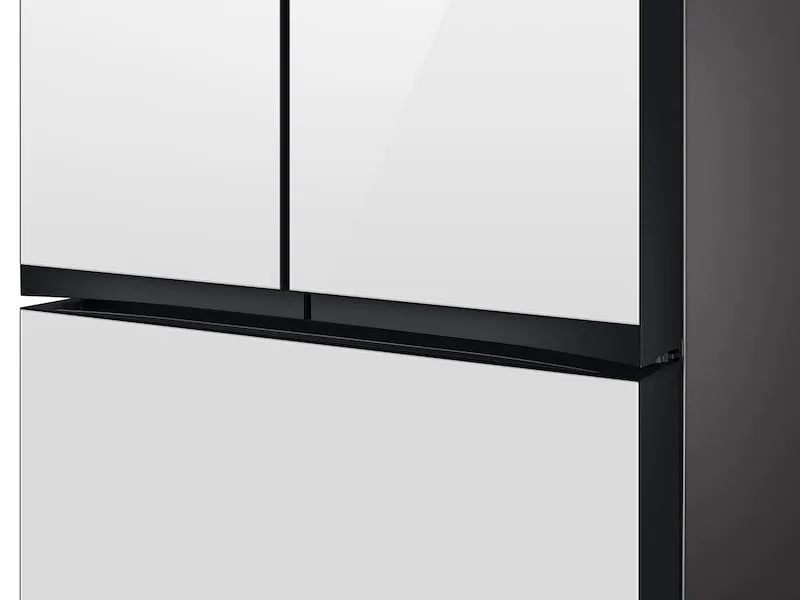 Samsung RF30BB620012 Bespoke 3-Door French Door Refrigerator (30 Cu. Ft.) With Autofill Water Pitcher In White Glass