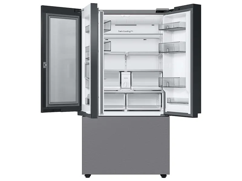 Samsung RF30BB6600QL Bespoke 3-Door French Door Refrigerator (30 Cu. Ft.) With Beverage Center&#8482; In Stainless Steel