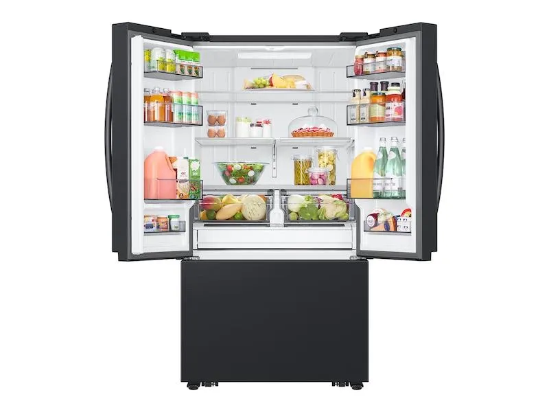 Samsung RF32CG5100MT 32 Cu. Ft. Mega Capacity 3-Door French Door Refrigerator With Dual Auto Ice Maker In Matte Black Steel