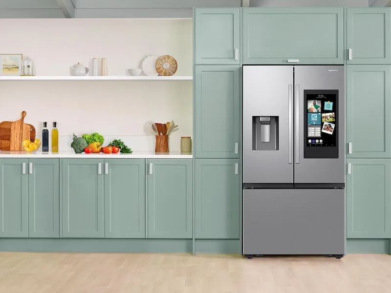 Samsung RF32CG5900SR 30 Cu. Ft. Mega Capacity 3-Door French Door Refrigerator With Family Hub&#8482; In Stainless Steel