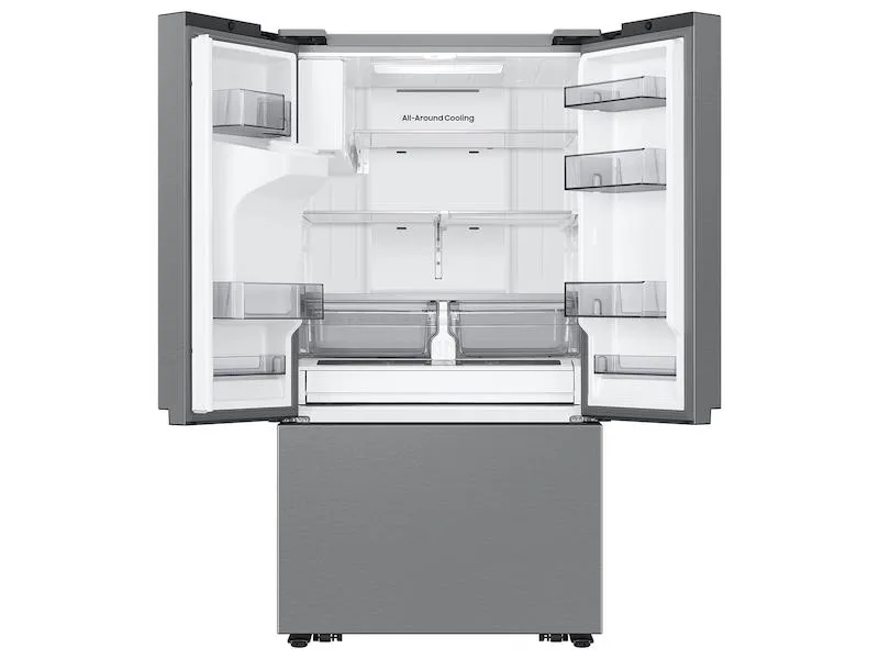 Samsung RF32CG5B10SR 31 Cu. Ft. Mega Capacity 3-Door French Door Refrigerator With External Water And Ice Dispenser In Stainless Steel