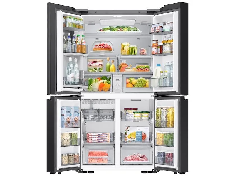 Samsung RM80F23VMRAA Bespoke 23 Cu. Ft. Counter Depth 4-Door French Door Refrigerator With Ai Hybrid Cooling & Beverage Center&#8482; In Stainless Steel