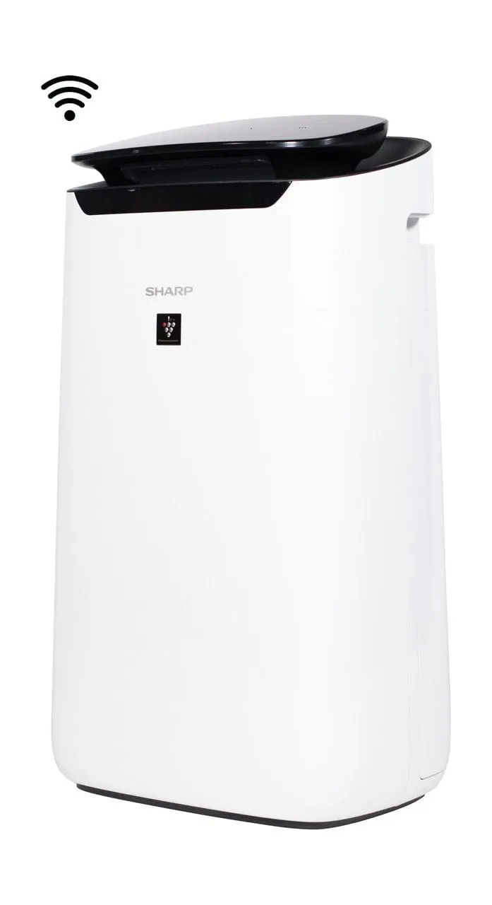 Sharp FXJ80UW Sharp Iot Plasmacluster Ion Air Purifier & True Hepa For Large Rooms (502 Sq.Ft.)