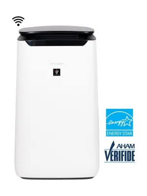 Sharp FXJ80UW Sharp Iot Plasmacluster Ion Air Purifier & True Hepa For Large Rooms (502 Sq.Ft.)