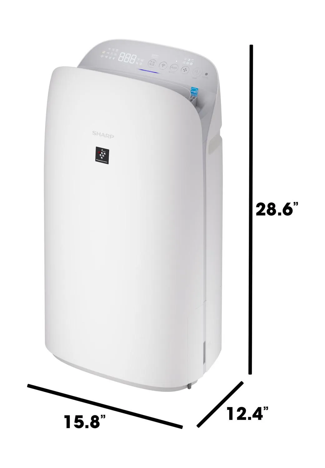 Sharp KCP110UW Sharp Smart Plasmacluster Ion Air Purifier With True Hepa   Humidifier For Extra Large Rooms