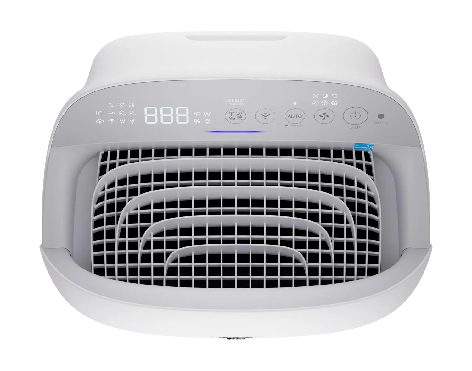 Sharp KCP70UW Sharp Smart Plasmacluster Ion Air Purifier With True Hepa   Humidifier For Large Rooms