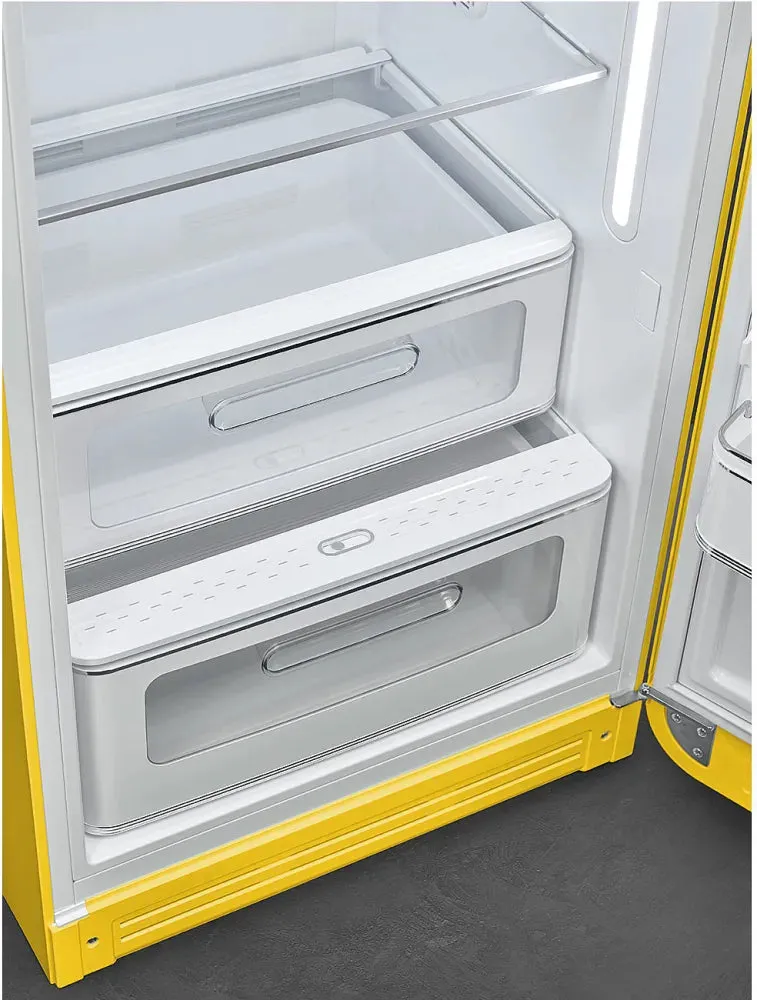 Smeg FAB28URYW3 Refrigerator Yellow Fab28Uryw3