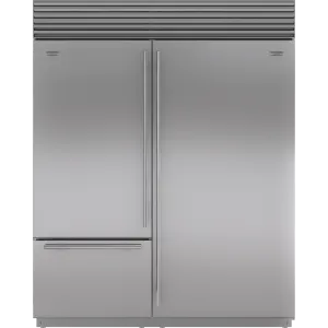 Sub-Zero 9038709 Dual Installation Kit With 66 Pro Louvered Grille