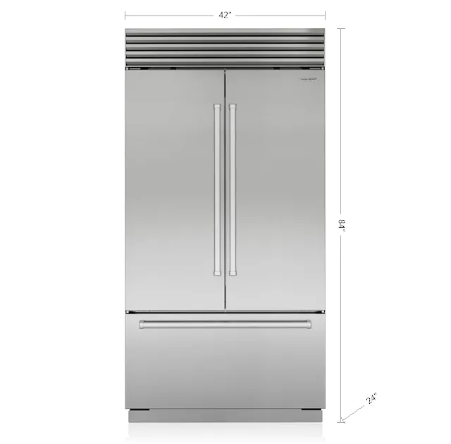 Sub-Zero CL4250UFDST 42 Classic French Door Refrigerator/Freezer
