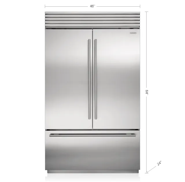 Sub-Zero CL4850UFDSP 48 Classic French Door Refrigerator/Freezer