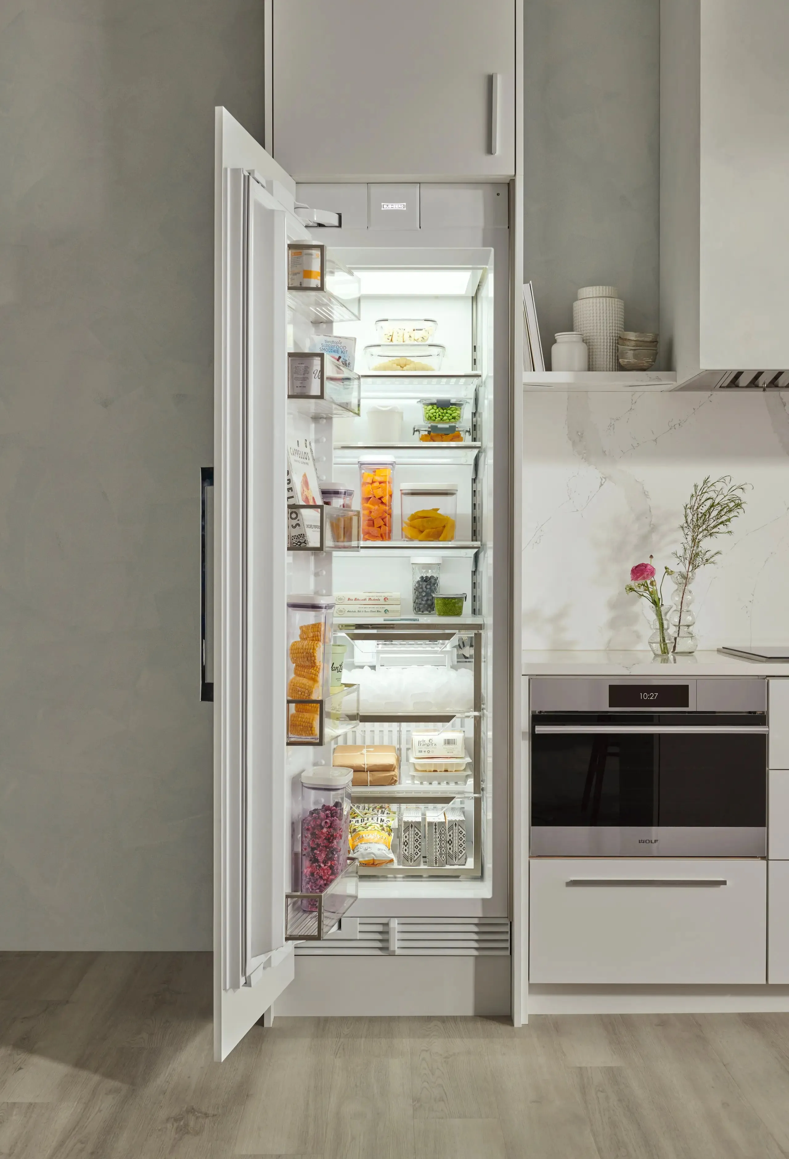 Sub-Zero DEC2450FIL 24 Designer Column Freezer With Ice Maker - Panel Ready