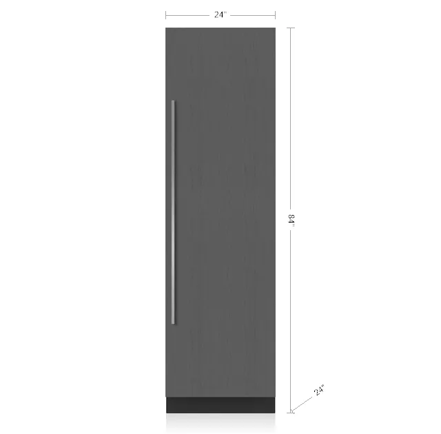 Sub-Zero DEC2450FIR 24 Designer Column Freezer With Ice Maker - Panel Ready