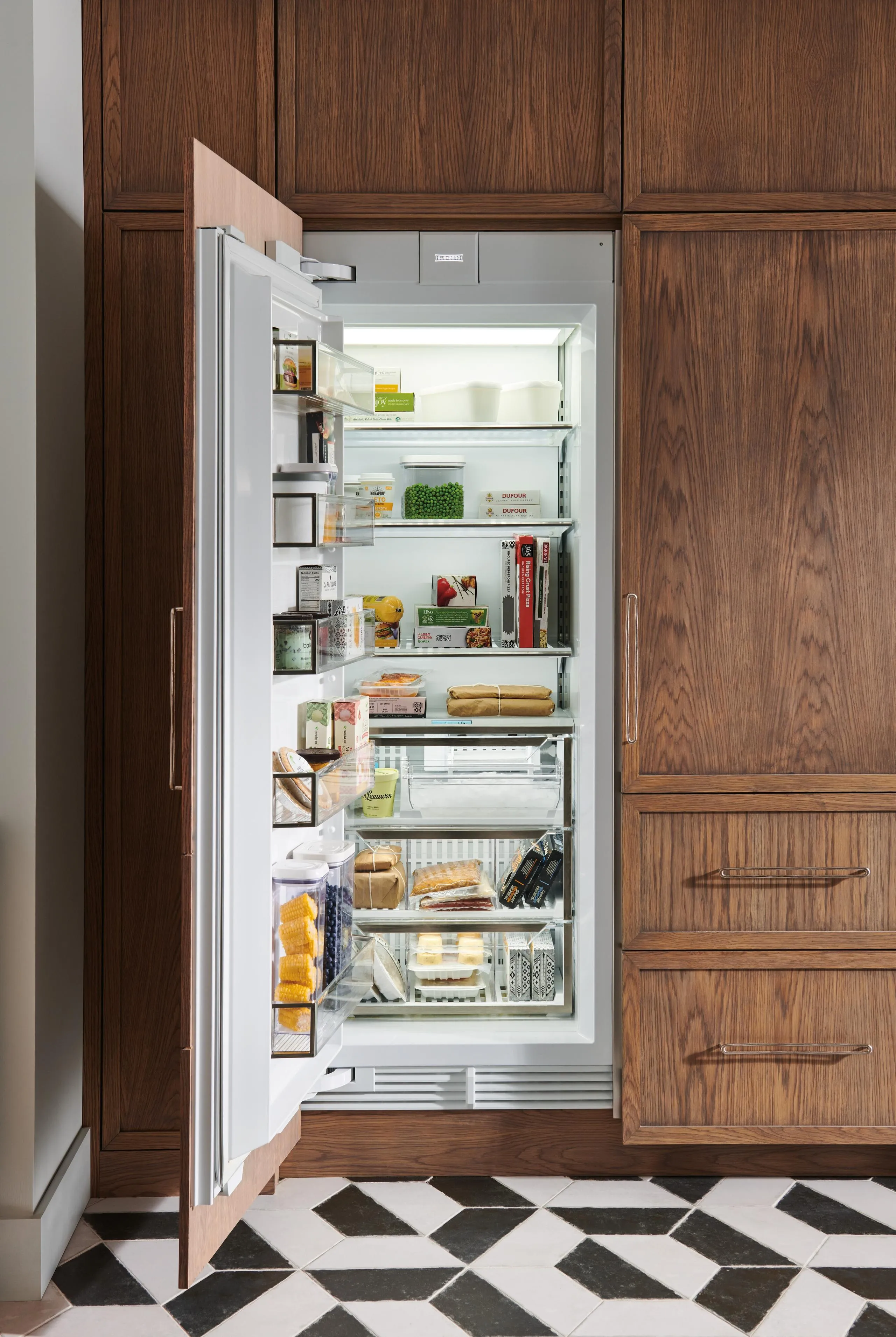 Sub-Zero DEC3050FIR 30 Designer Column Freezer With Ice Maker - Panel Ready