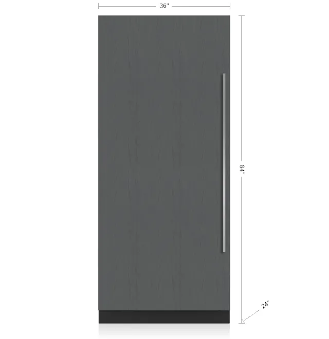 Sub-Zero DEC3650FIL 36 Designer Column Freezer With Ice Maker - Panel Ready