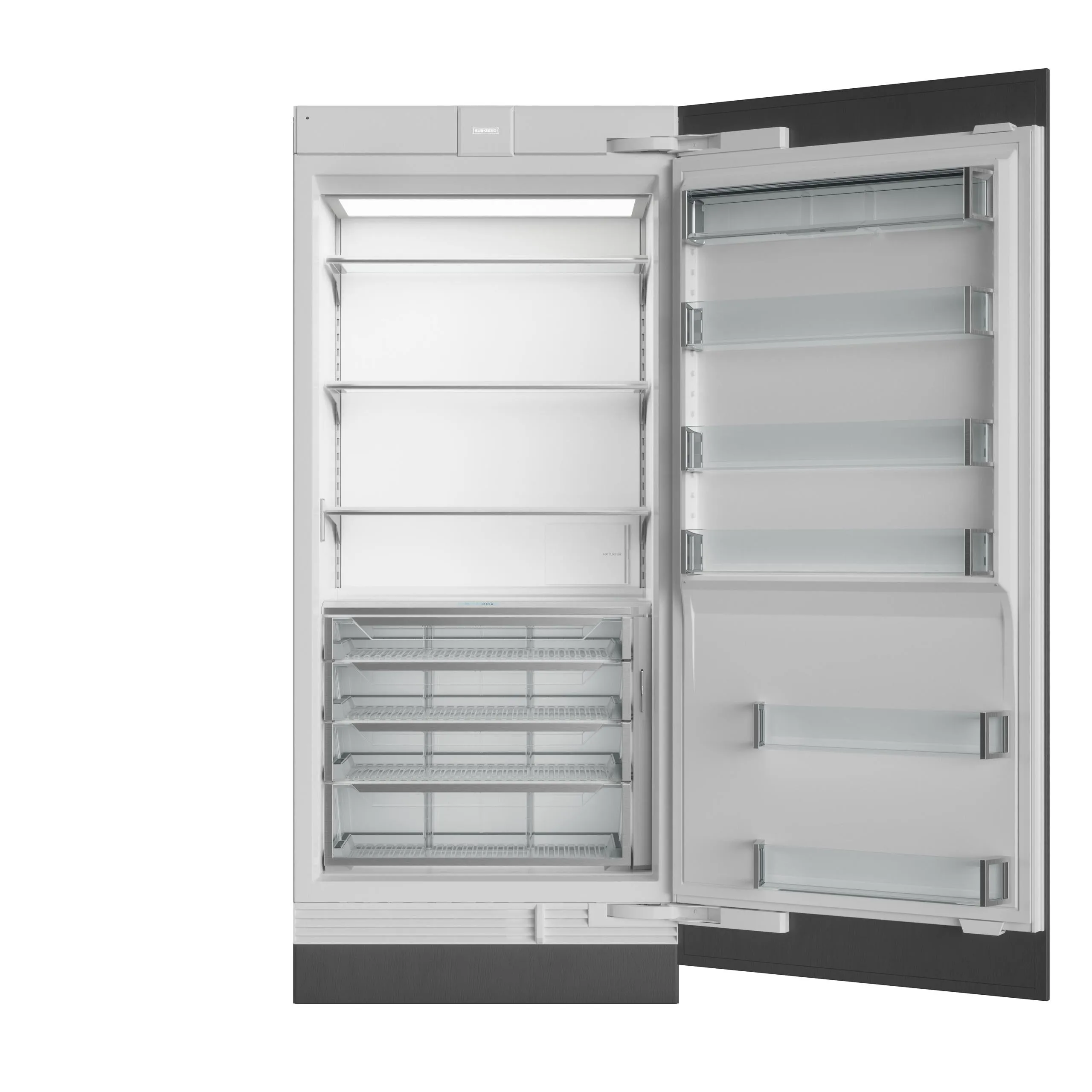 Sub-Zero DEC3650RIDL 36 Designer Column Refrigerator With Internal Dispenser - Panel Ready