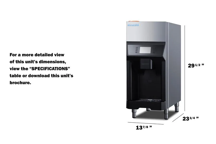 Summit AIWD220 220 Lb. Ice   Water Dispenser