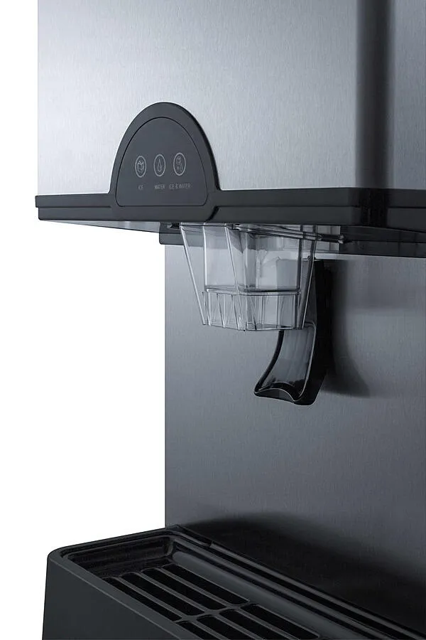 Summit AIWD282 Commercially Listed Countertop Ice And Water Dispenser With 282 Lb. Ice Production Capacity